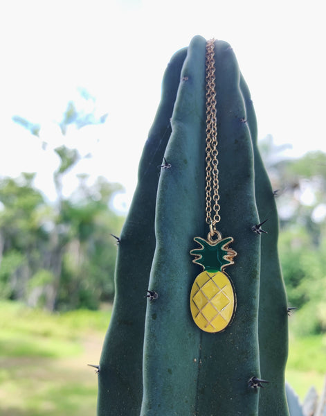 Feeling Fruity Necklace in Pineapple