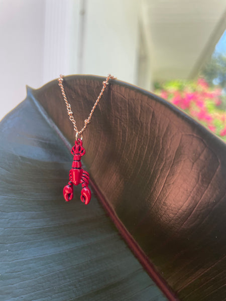 You're My Lobster Necklace